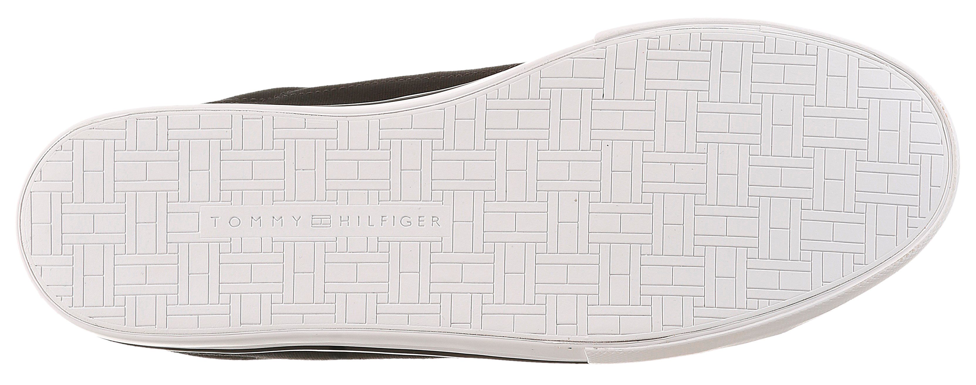 Tommy Hilfiger VULC CORE LONG LACE Sneaker Freizeitschuh, Halbschuh, Schnürschuh mit Kontrastbesatz an der Ferse