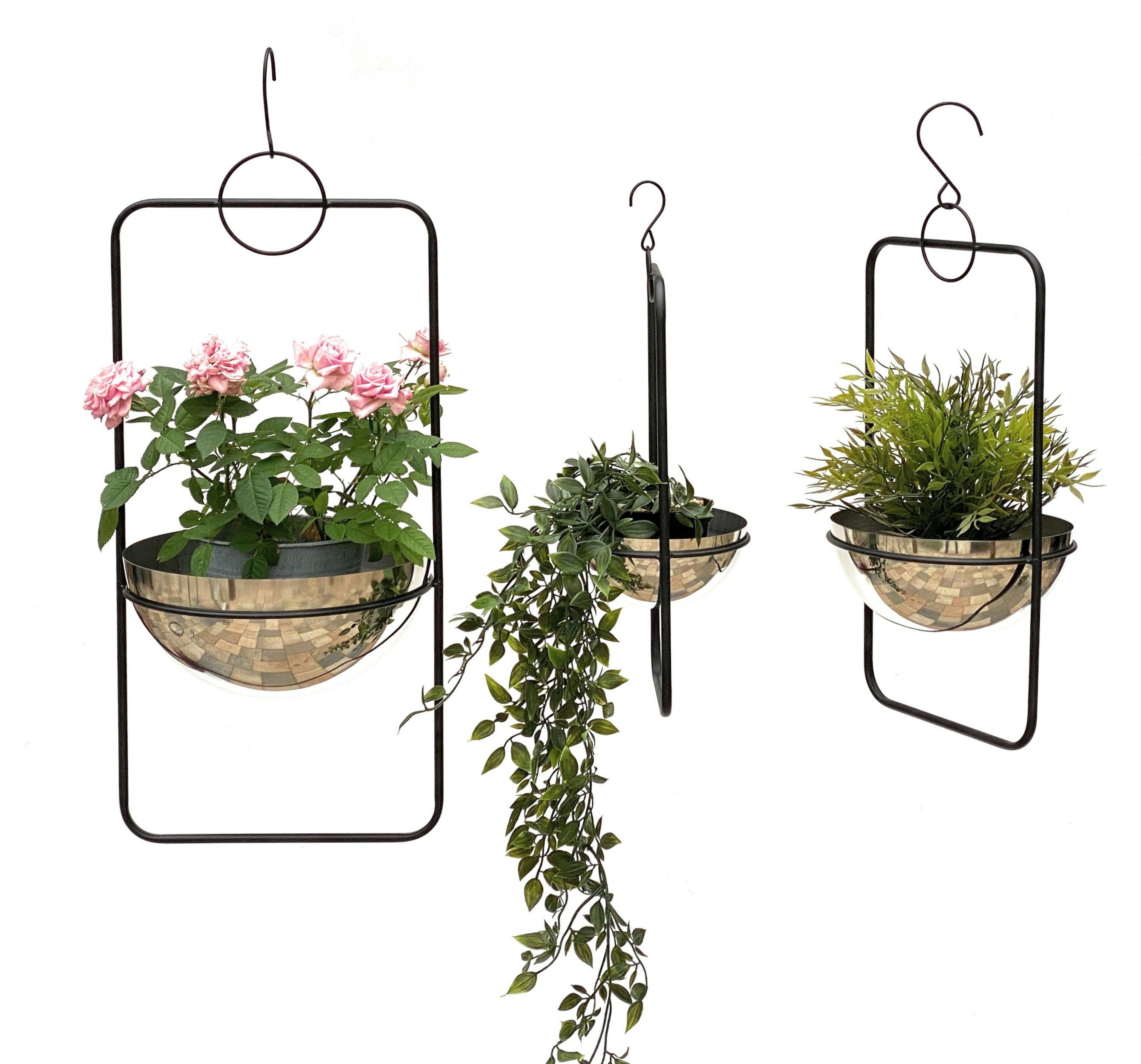 DanDiBo Blumenampel Blumenampel Innen Metall Wand Hängepflanzen 96083