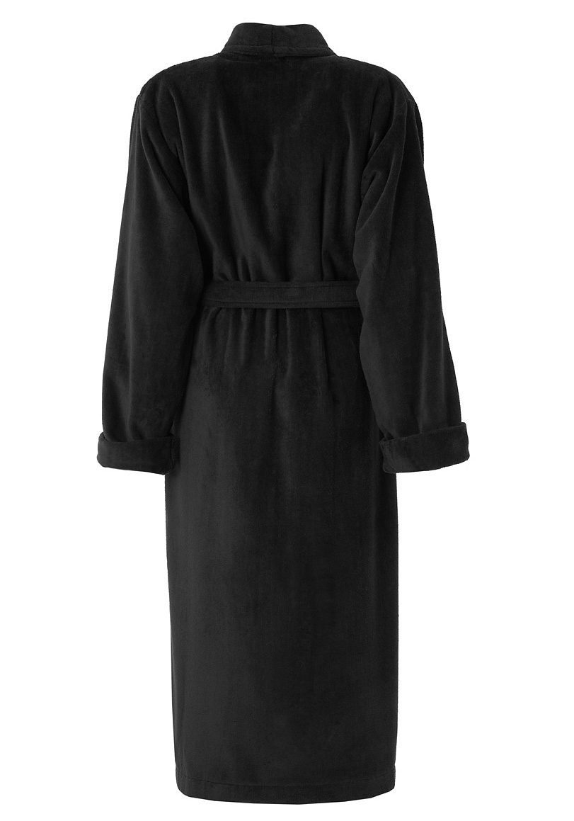 Seahorse Bademantel Seahorse Pure Unisex, Langform, Velours, Schalkragen, G günstig online kaufen