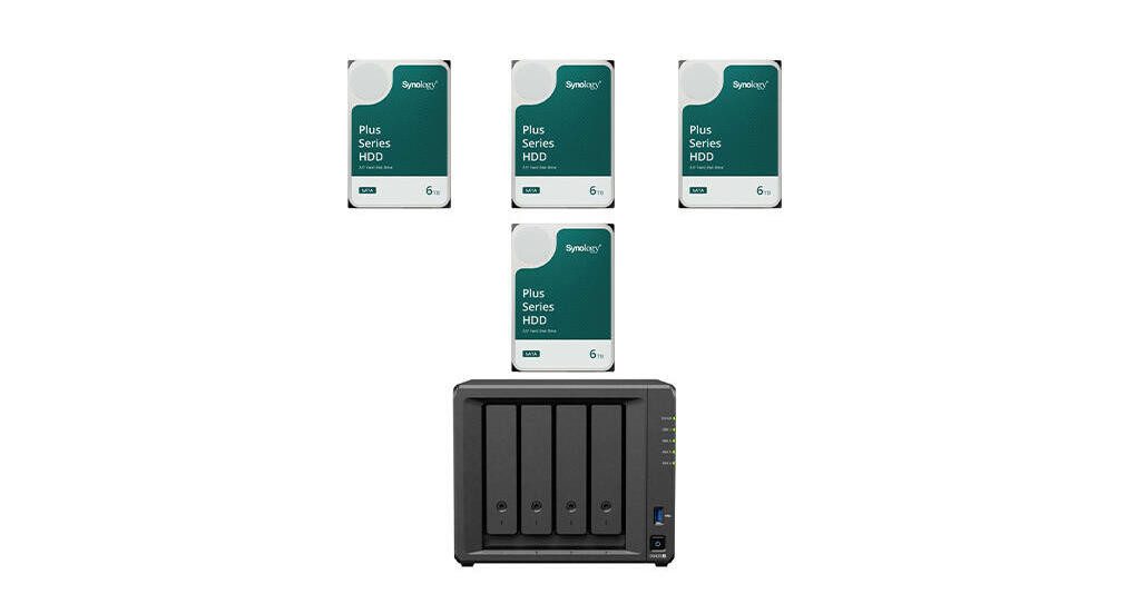 Synology Synology DS425+-HAT3300-6T HDD-NAS-Festplatte