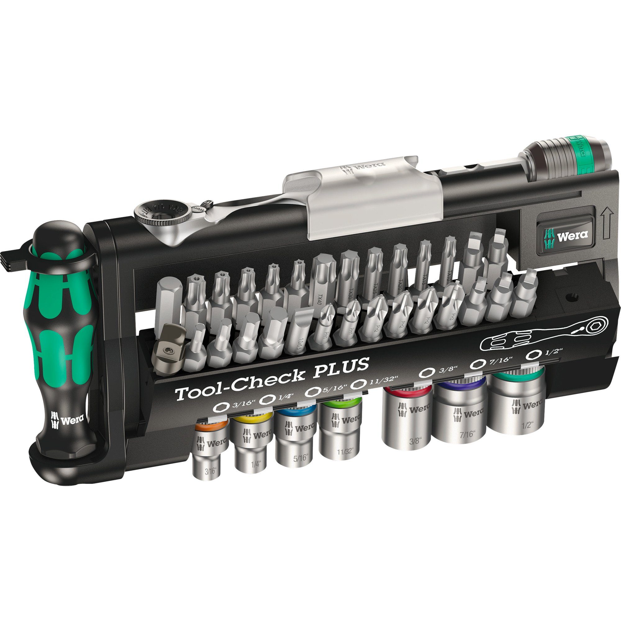 Wera Ratsche Tool-Check PLUS Imperial, 39-teilig