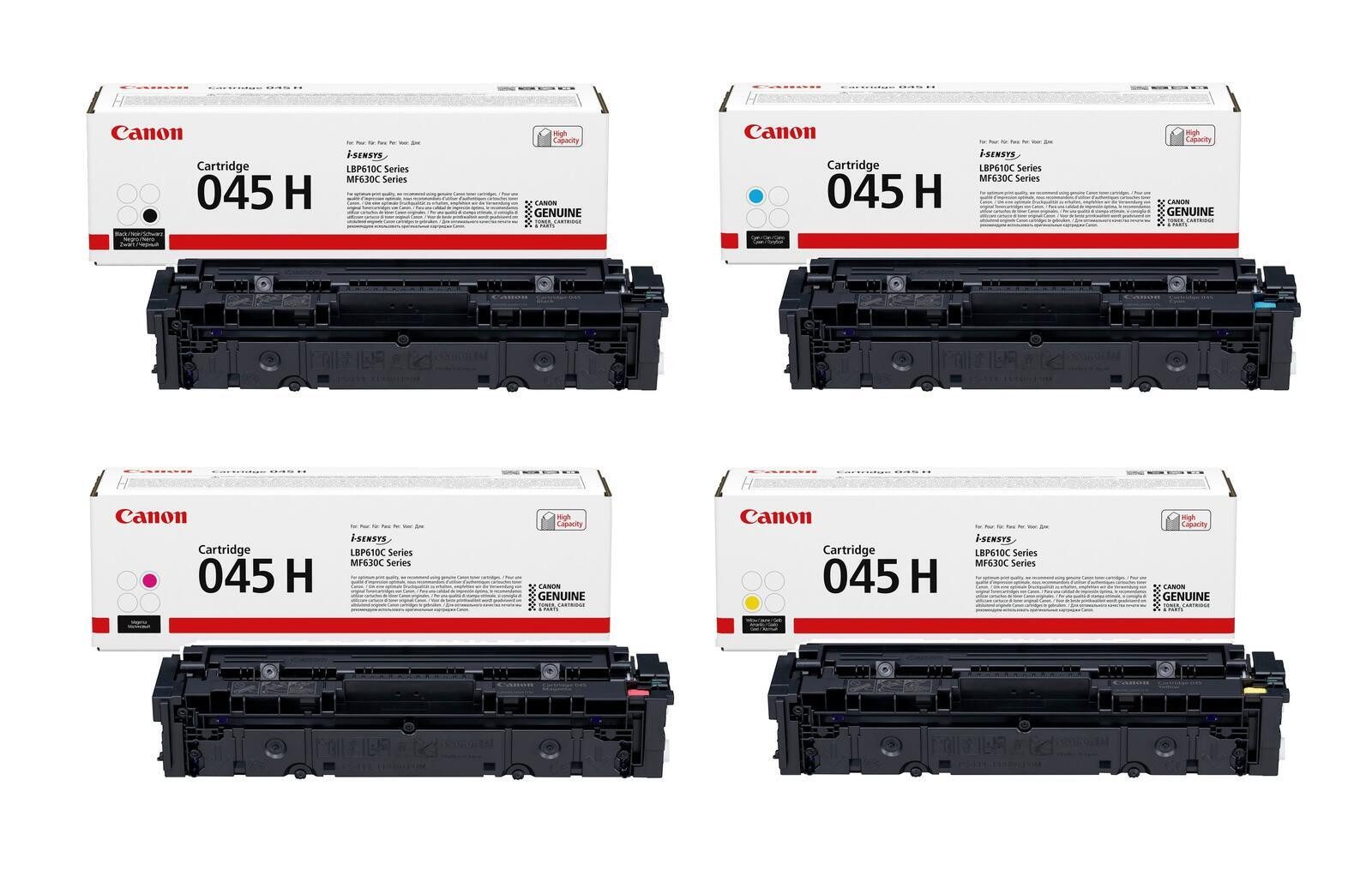 Canon Tonerkartusche Canon Toner 045H 4er Multipack
