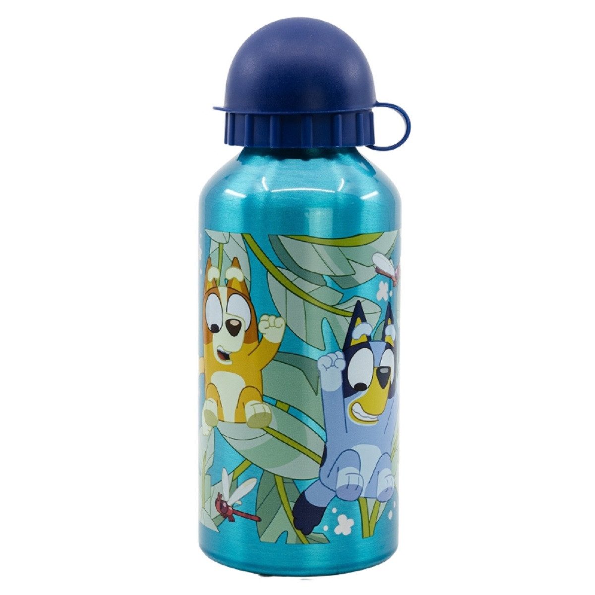 Bluey Trinkflasche Aluminium Trinkflasche 400 ml – Auslaufsicher & Praktisch