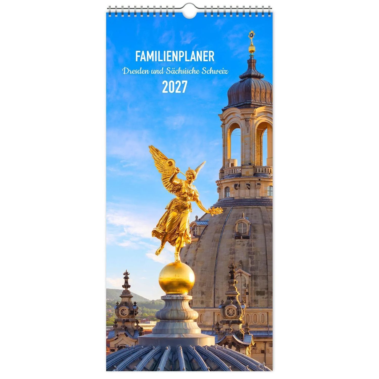 Schubert Wandkalender Familienplaner Dresden und Sächsische Schweiz 2027