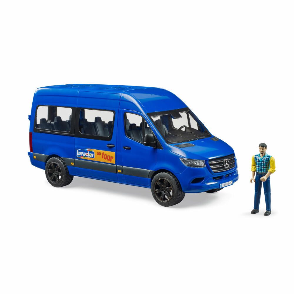 Bruder® Spielzeug-Bus MB Sprinter Transfer mit Fahrer