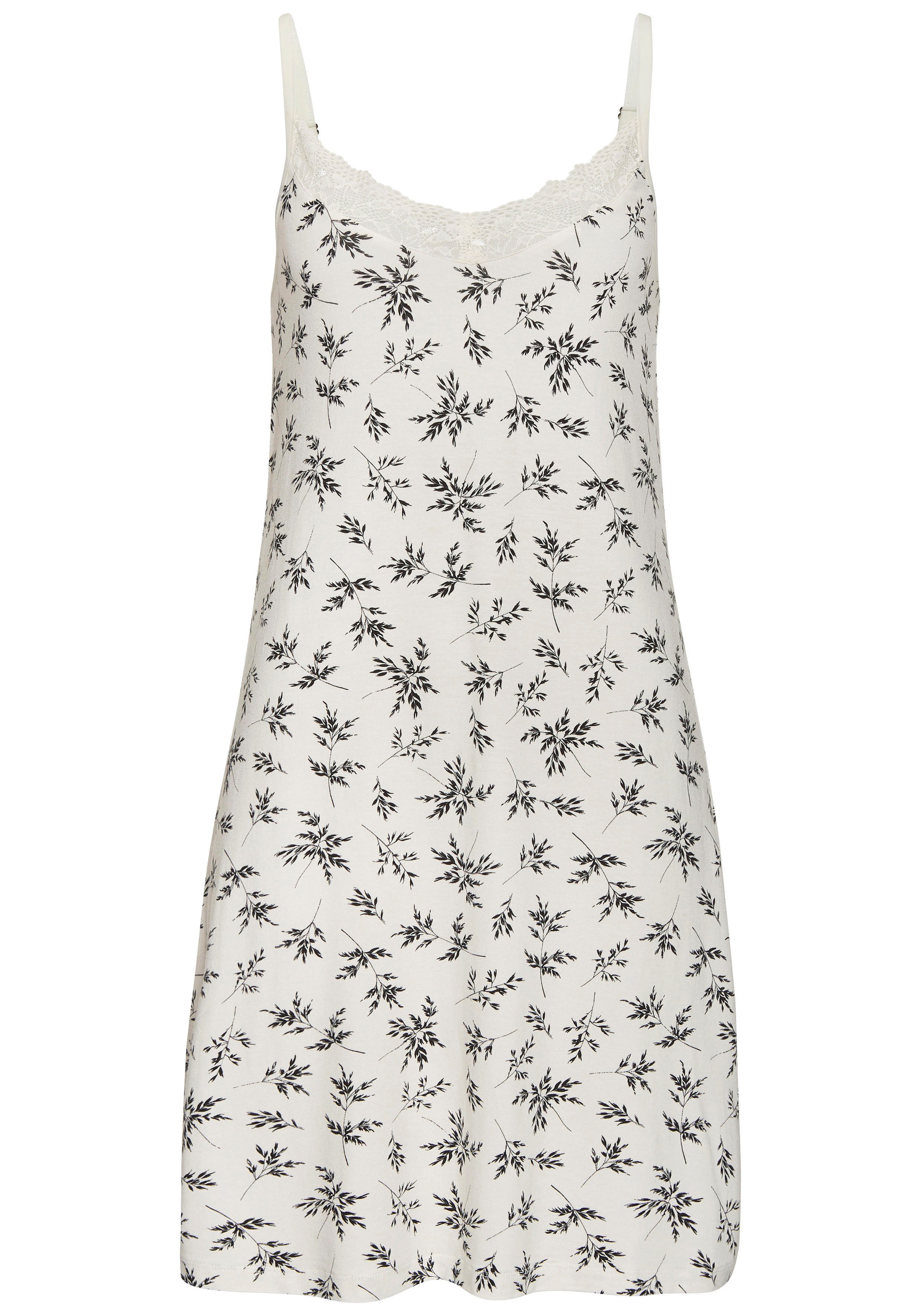 Vivance Dreams Negligé mit Spitze am Ausschnitt. € 29,99