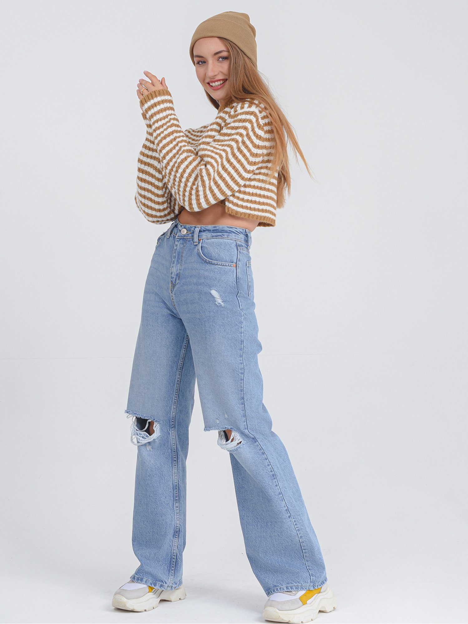 Jeans Freshlions Weite 'CECILE' Freshlions Jeans