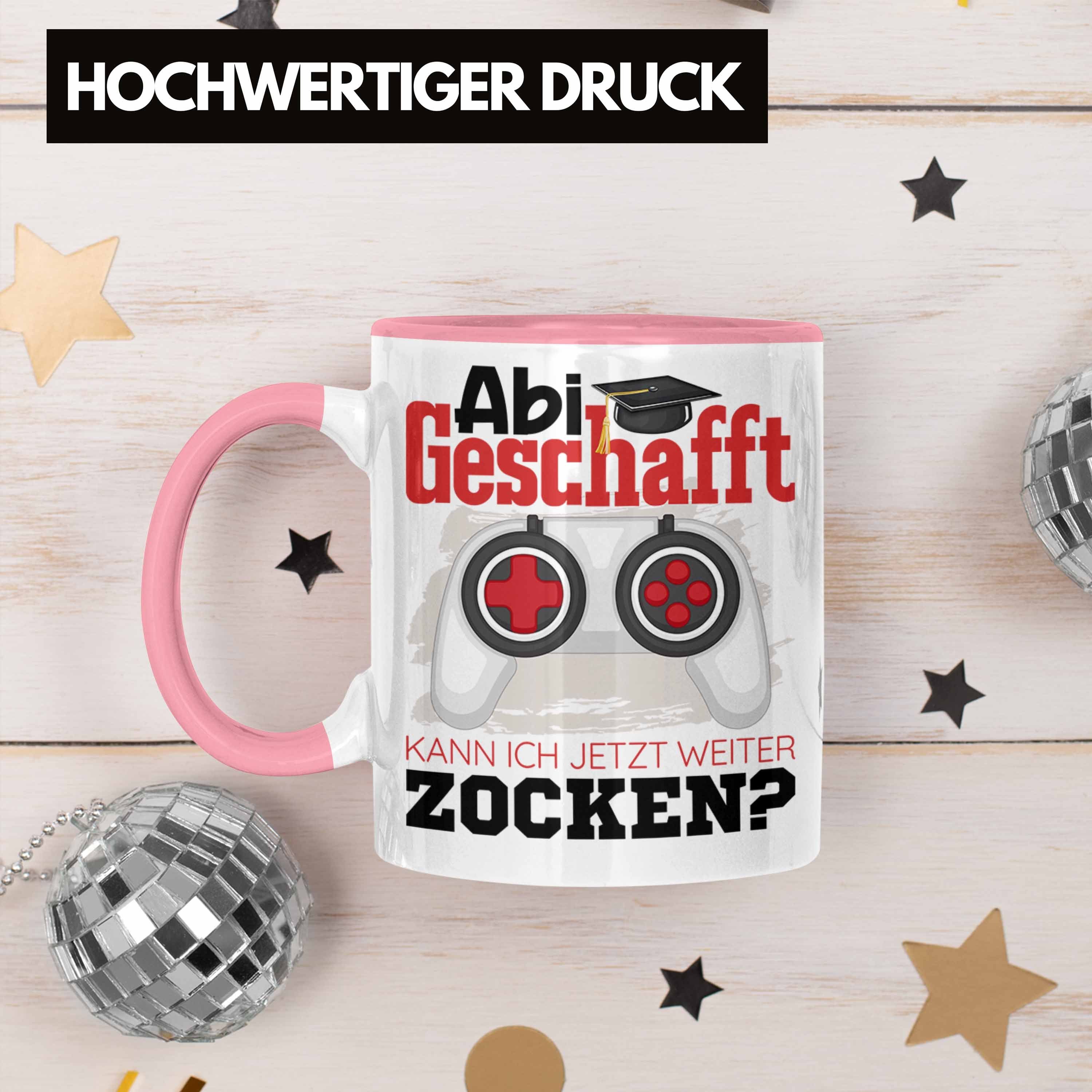 Jetzt Geschenk Bestanden Rosa Abi Abitur W Ich Tasse Prüfung Tasse Geschafft Kann Trendation