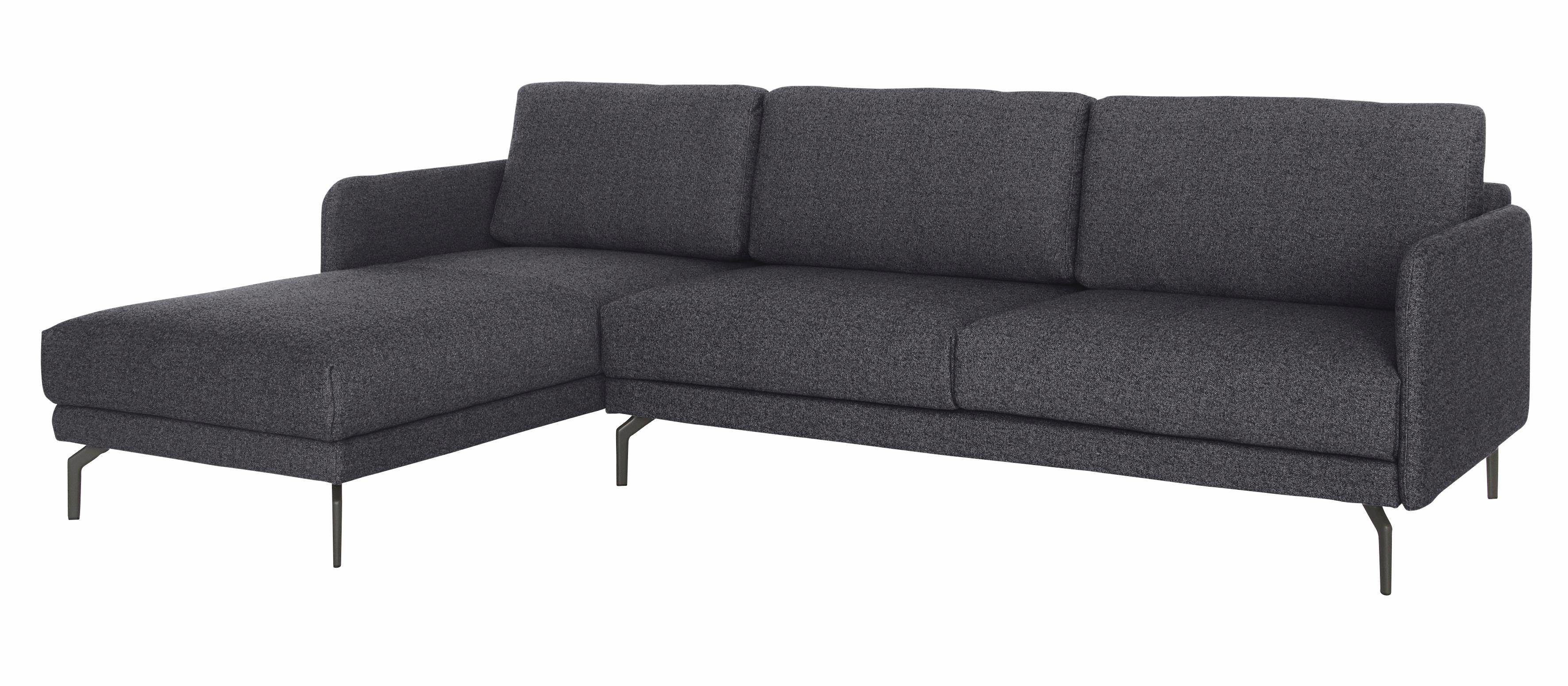 Creation BY ROLF BENZ Ecksofa CR.450, Designecksofa, Polsterecke, L-Form, Armlehne sehr schmal, Breite 234 cm, Alugussfüße in umbragrau