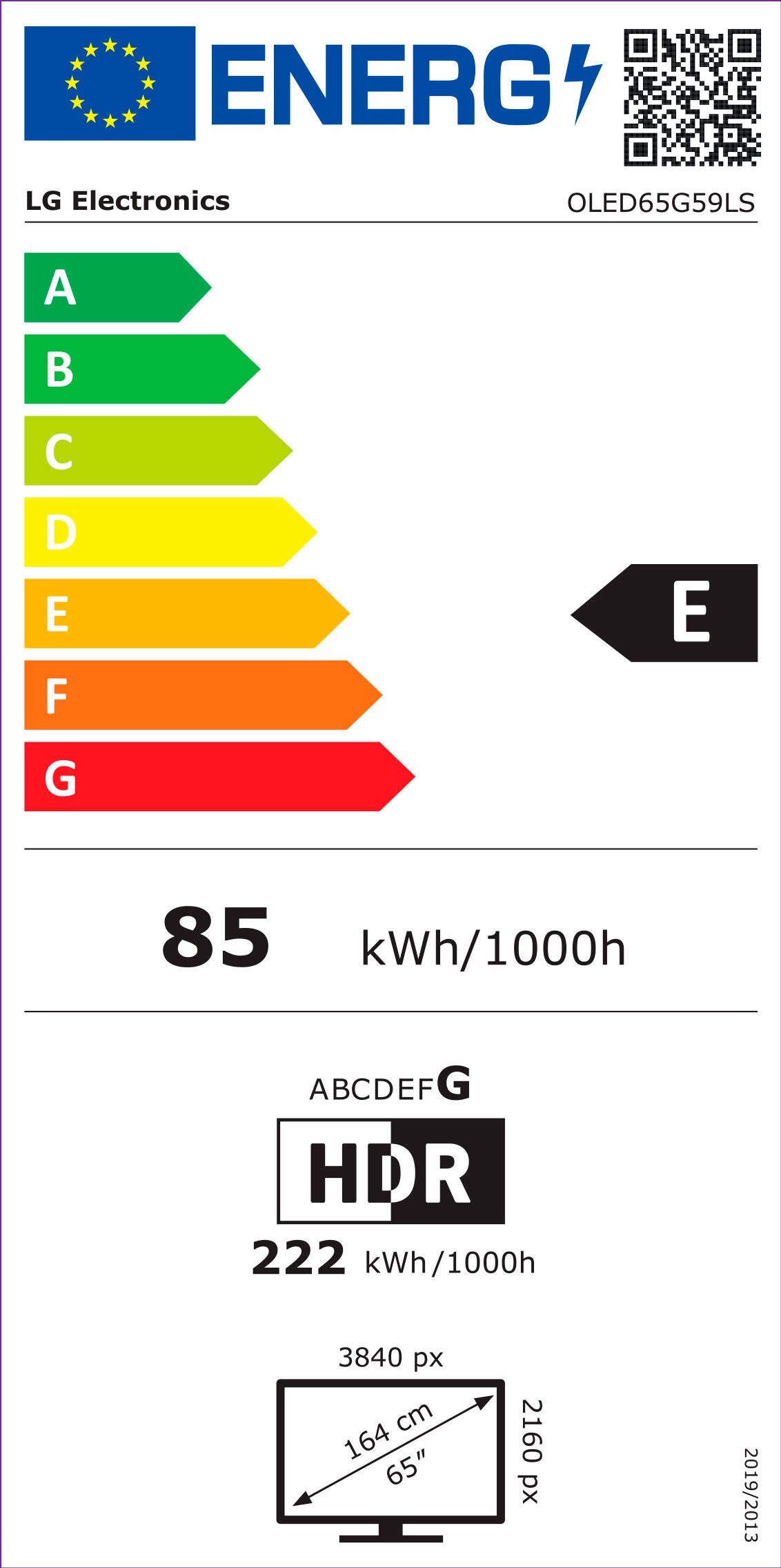 Energieeffizienzklasse: 