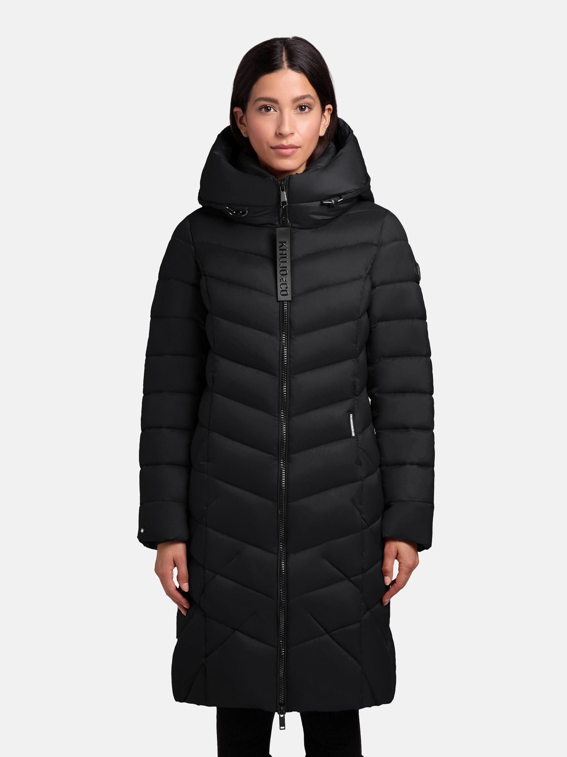 khujo Steppmantel Odana3-YM Gesteppter langer Wintermantel günstig online kaufen