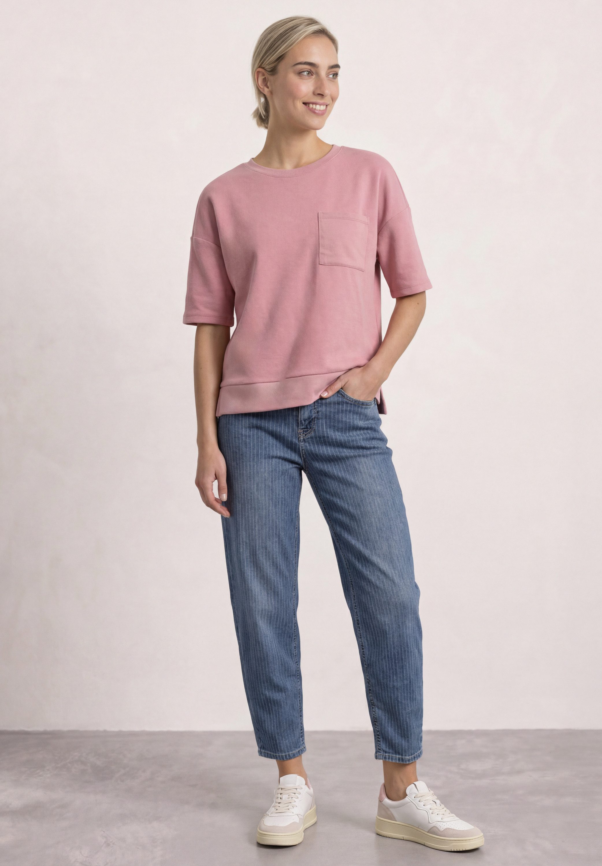 STREET ONE T-Shirt im soften Baumwoll-Mix – Bild 3 von 5