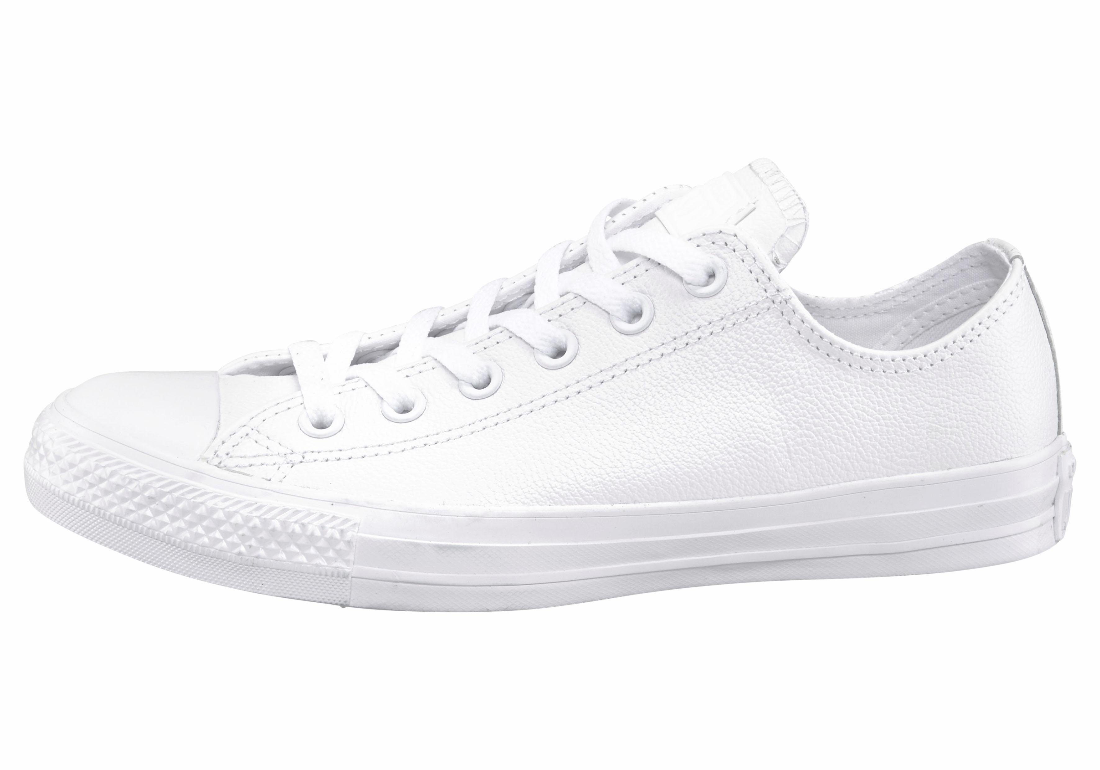 Converse Chuck Taylor Basic Leather Ox Monocrome Sneaker günstig online kaufen