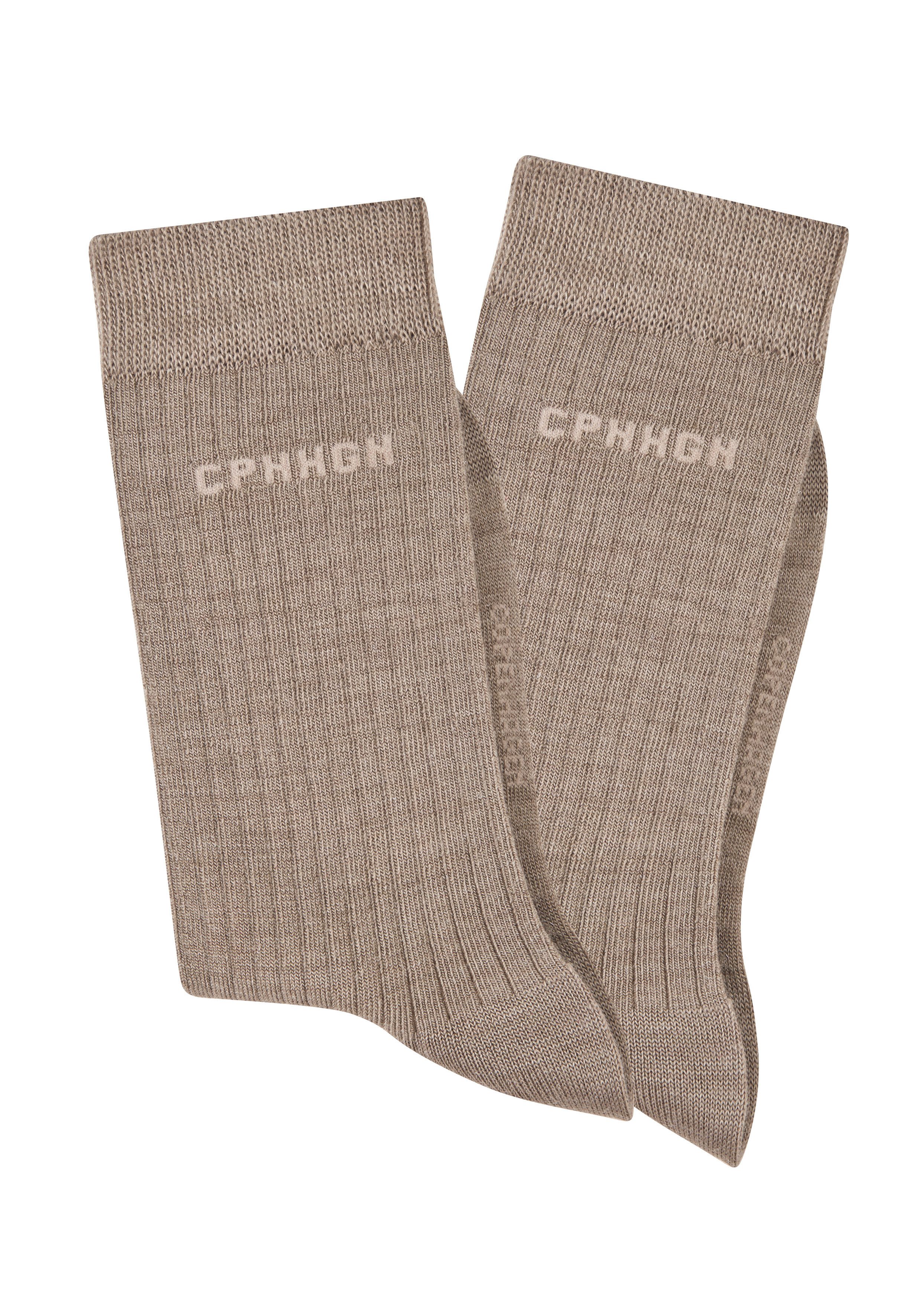 Copenhagen Studios Basicsocken (Packung, 2-Paar) gerippt, mit wärmender Wol günstig online kaufen