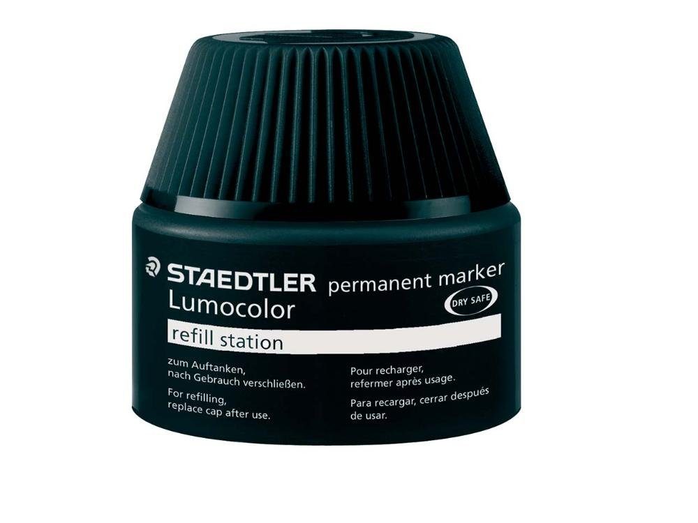 für STAEDTLER Permanent-Marker 3 Staedtler schwarz Marker 'Lumocolor Refill