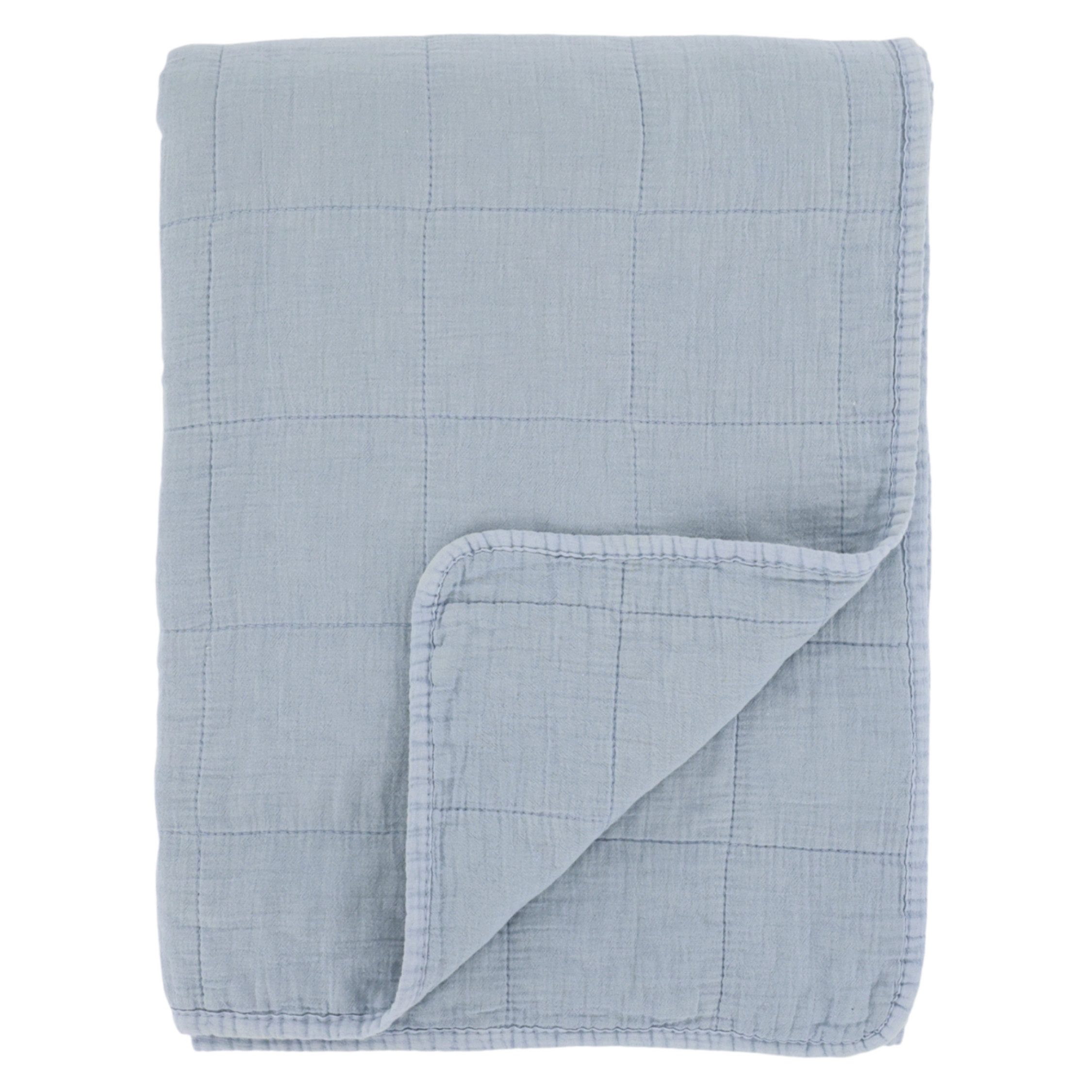 Chic Antique Tagesdecke Chic Antique Aix Vintage Quilt Sky Blue