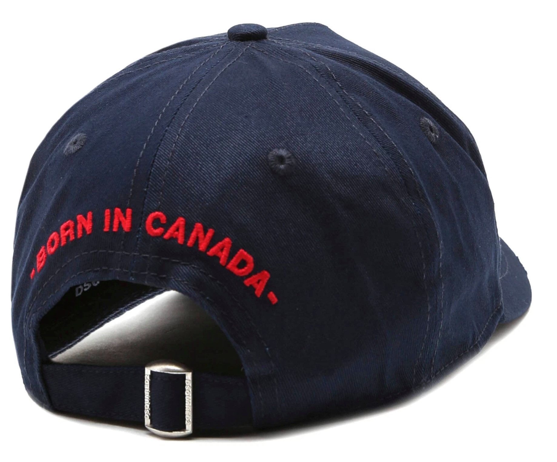 Dsquared2 Baseball Cap Baseballcap Twins-64 Navy Icon Baseball Kappe Unisex Vereint kanadisches Erbe mit italienischer Handwerkskunst