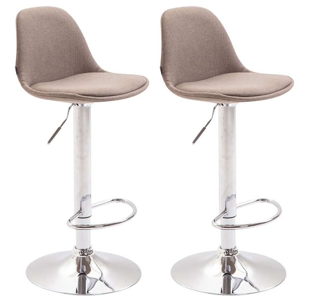 Barhocker 2er Set Barhocker Kiel Stoff