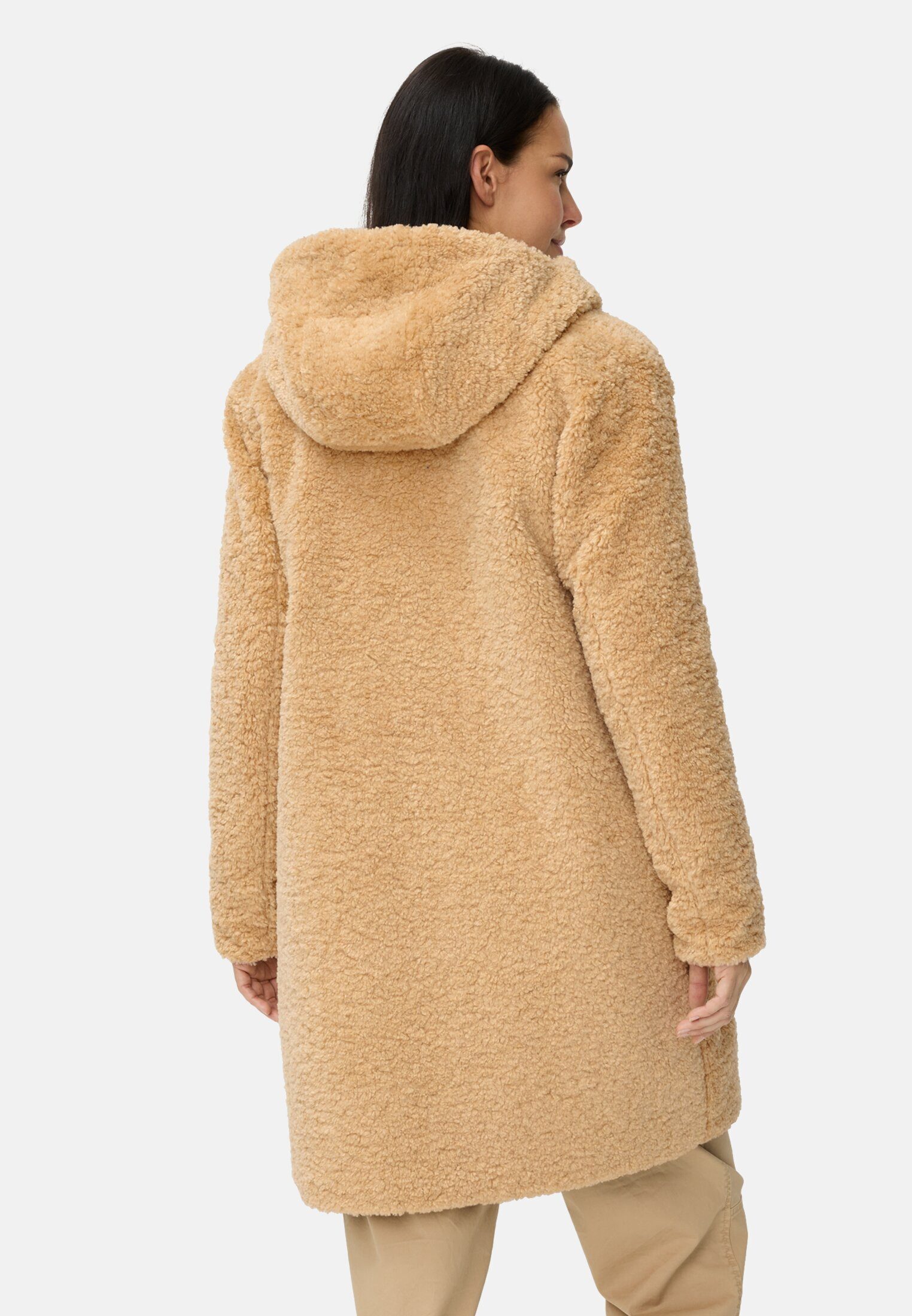 camel active Langmantel mit Kapuze Langarm günstig online kaufen