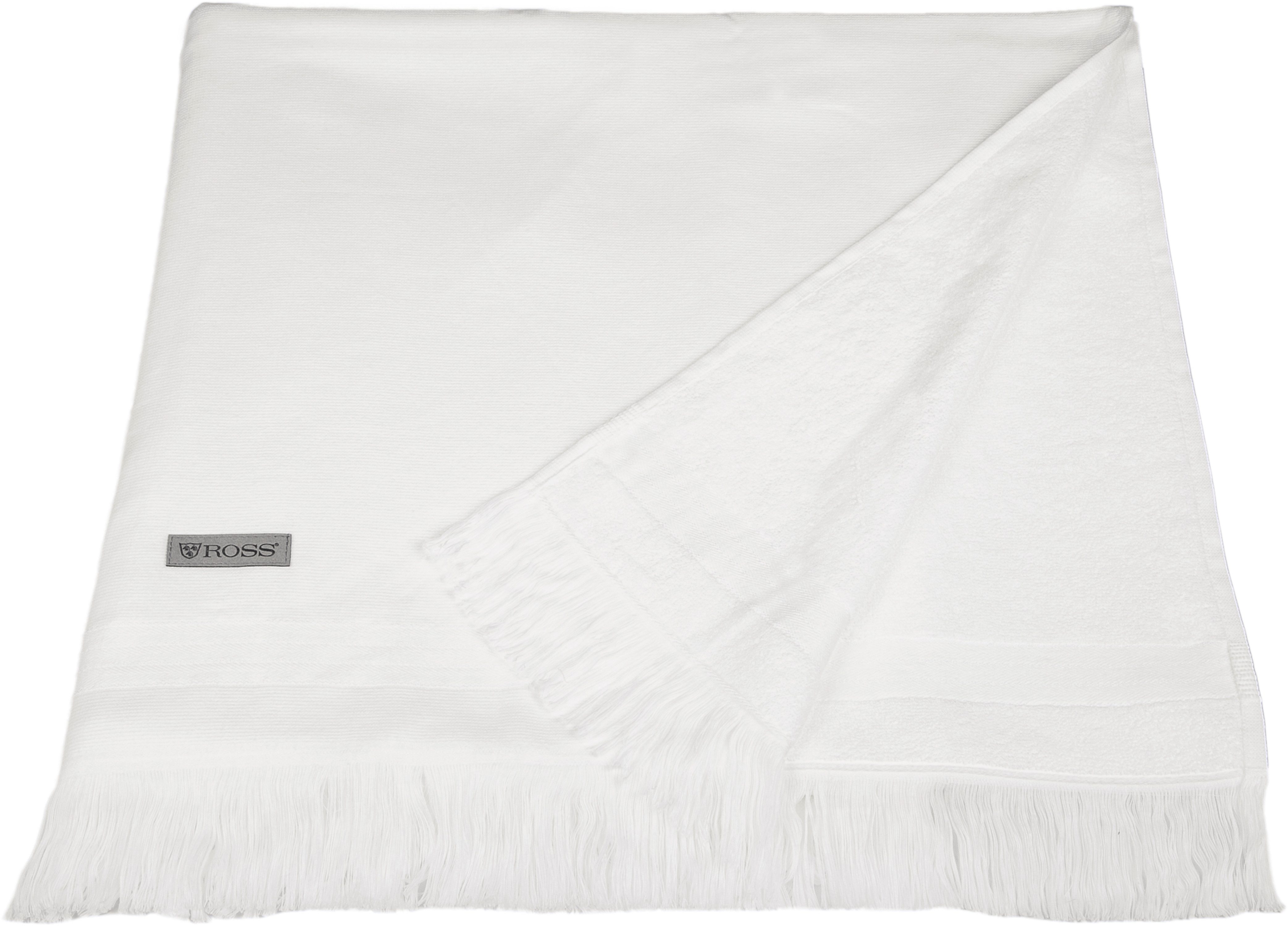 ROSS Hamamtuch Hamam, Hamam Frottier (Packung, 1-St), idealer Begleiter für Strand, Sauna oder Wellnessbereich