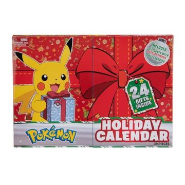 Jazwares Adventskalender PKW2351 (24-tlg), Pokemon Advents- und Weihnachtskalender 2021 2022