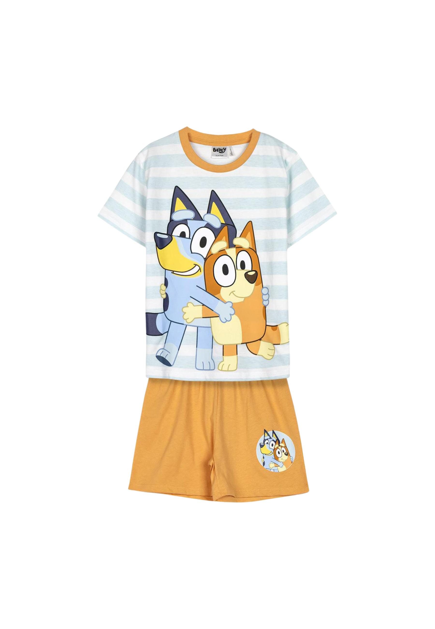 Schlafanzug Bluey Jersey-Schlafanzug kurz