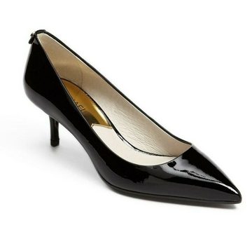 MICHAEL KORS Michael Kors K-Flex Patent MID Pump Kitten Pumps Med Heels Stilettos S Pumps