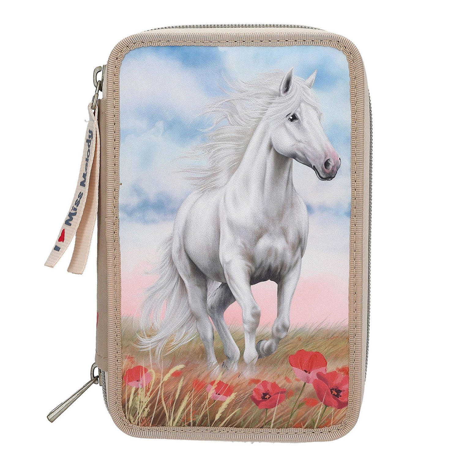 Depesche Federtasche Depesche 3-Fach Federtasche Miss günstig online kaufen