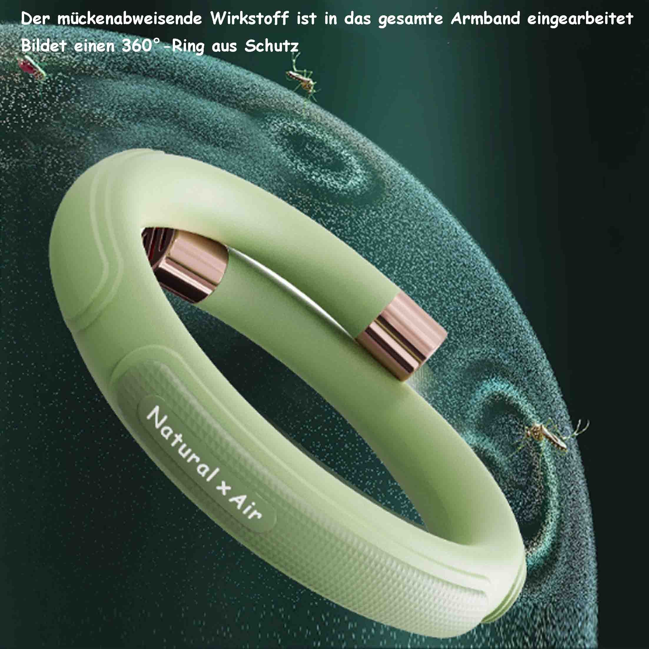 KINSI Moskitonetz Moskitoschutz-Armband für Erwachsene und Kinder im Freien günstig online kaufen