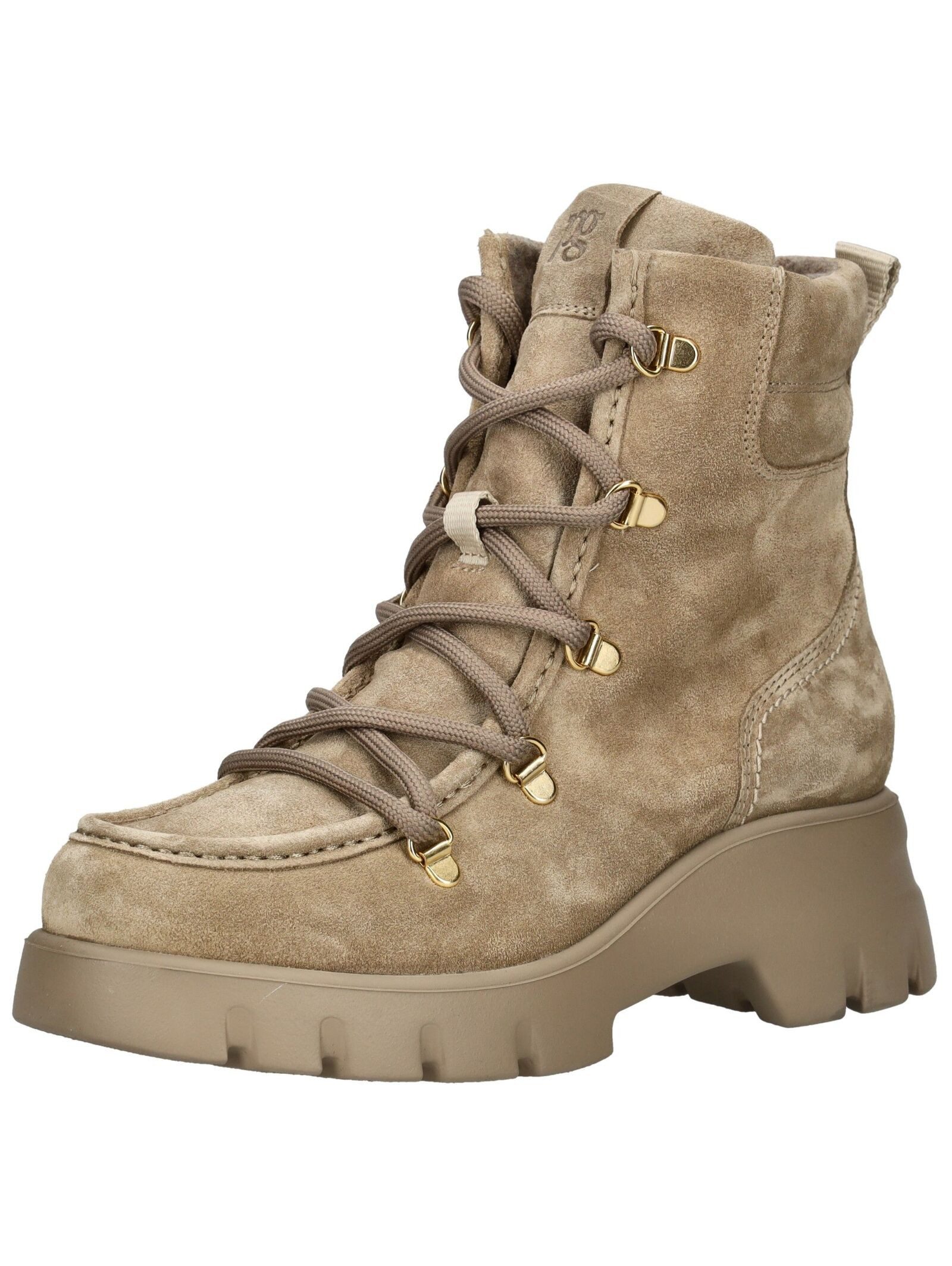 Paul Green Paul Green Stiefelette Veloursleder Schnürstiefelette günstig online kaufen