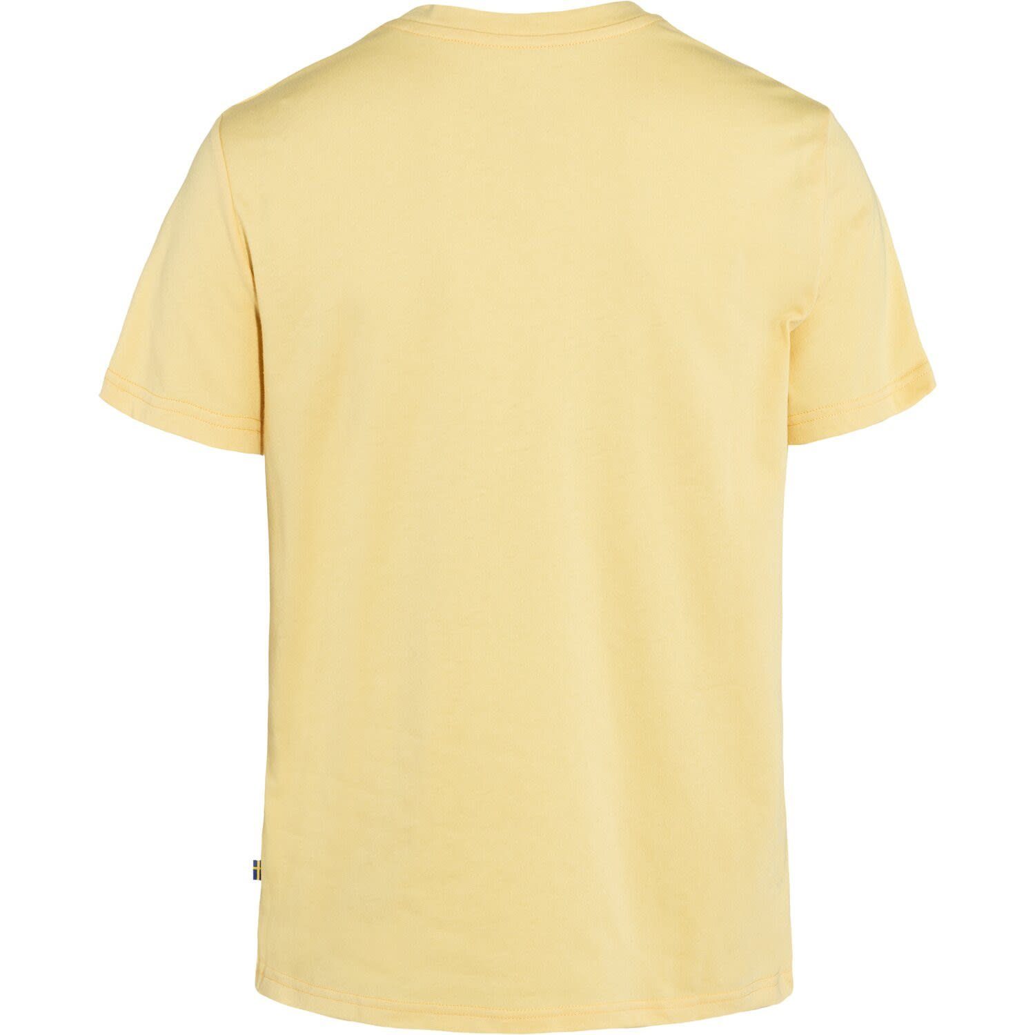 T-Shirt Kurzarm-Shirt Logo Tee Yellow Fjällräven Fjällräven Damen W Mais