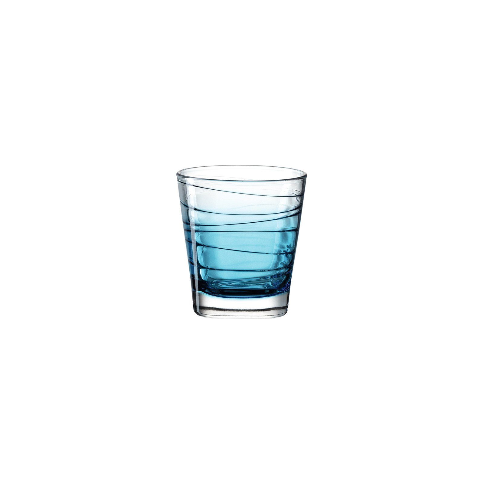 LEONARDO Glas Vario Struttura Trinkgläser 250 ml 6er Set, 6-tlg., Glas