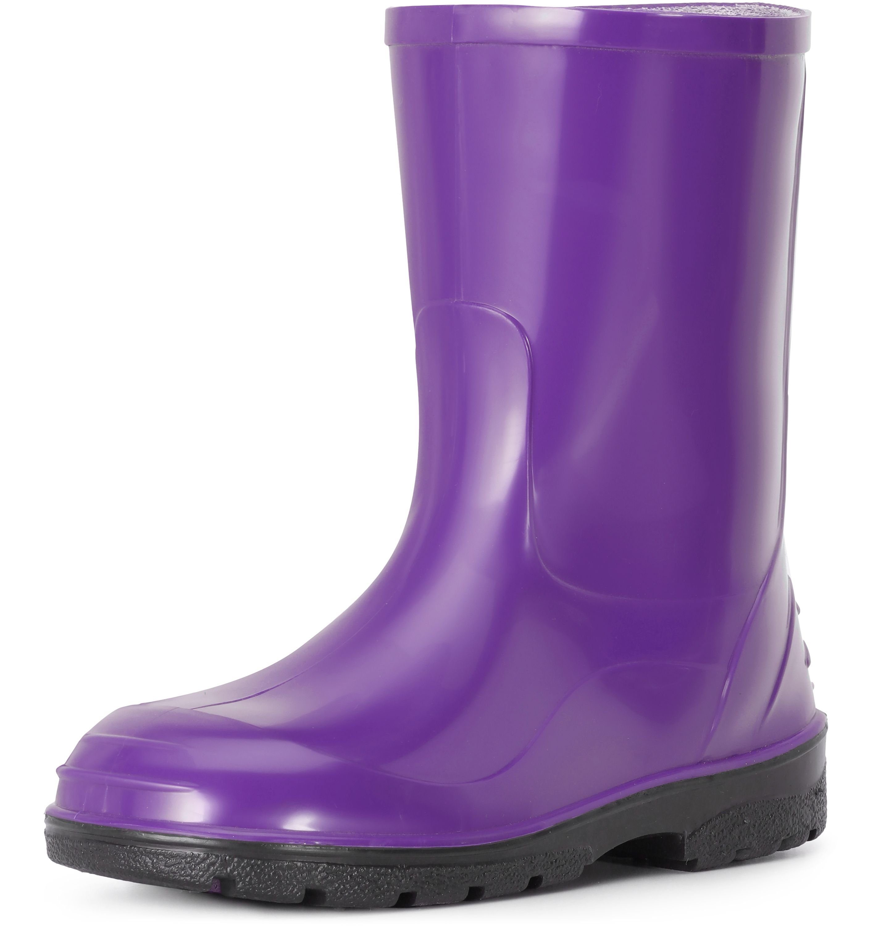 Ladeheid Regenstiefel für Mädchen und Jungen LA-939 Gummistiefel Kinder leicht zu reinigen