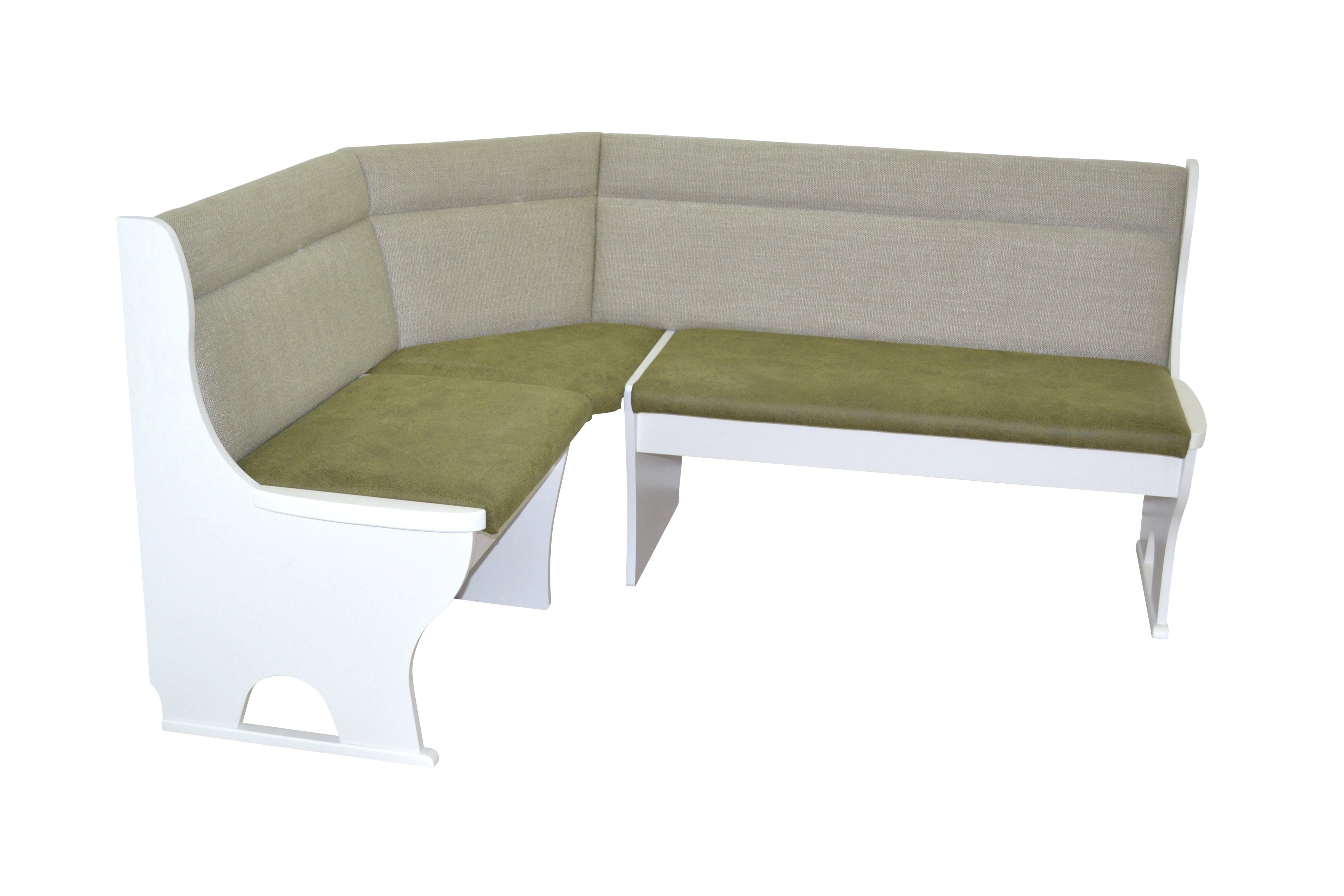 moebel-direkt-online Eckbank Cora (Schenkel rechts/links montierbar, Stellfläche 125x165 cm)