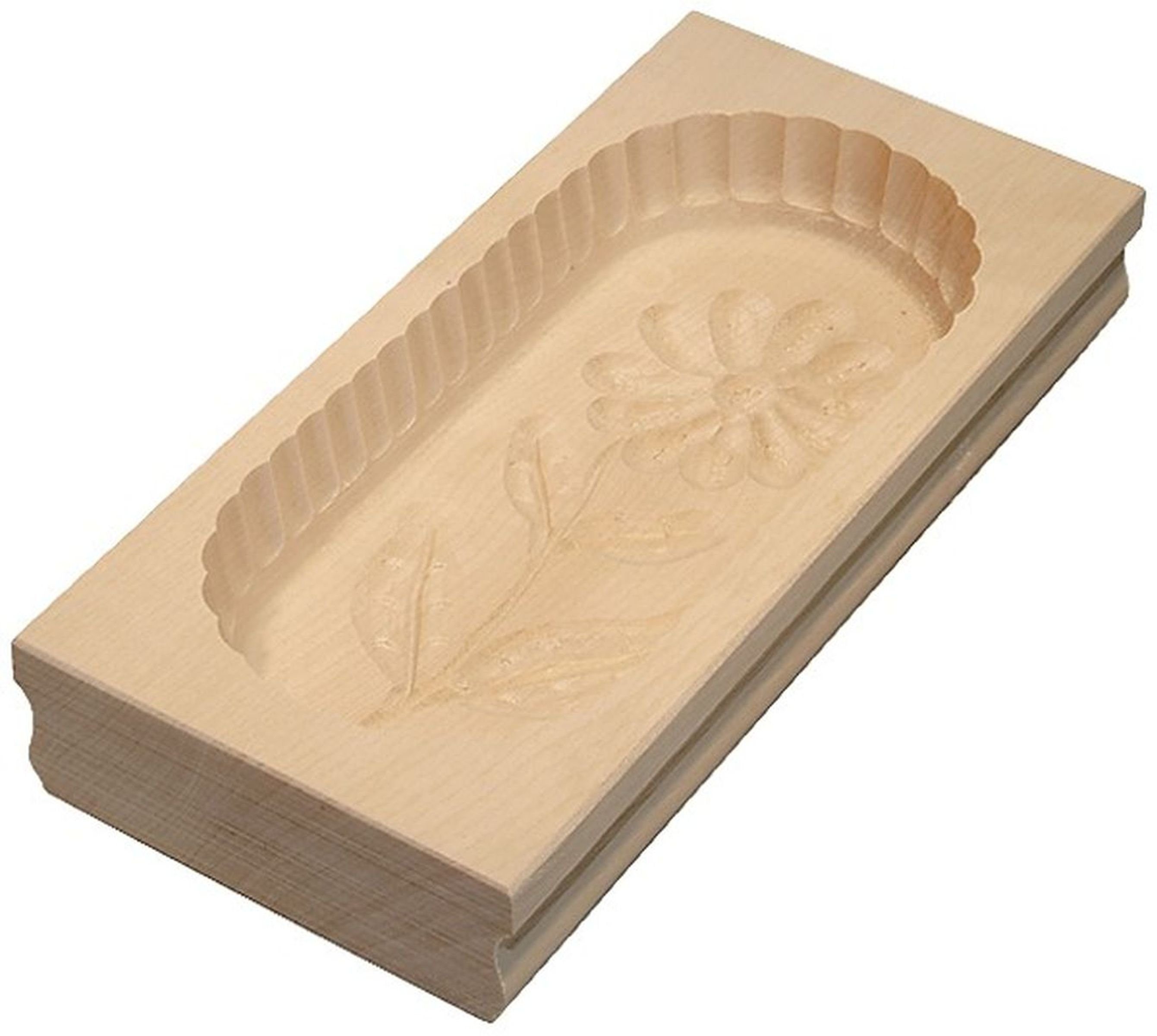 Gravidus Butterdose Butterform aus Ahorn Holz 125g