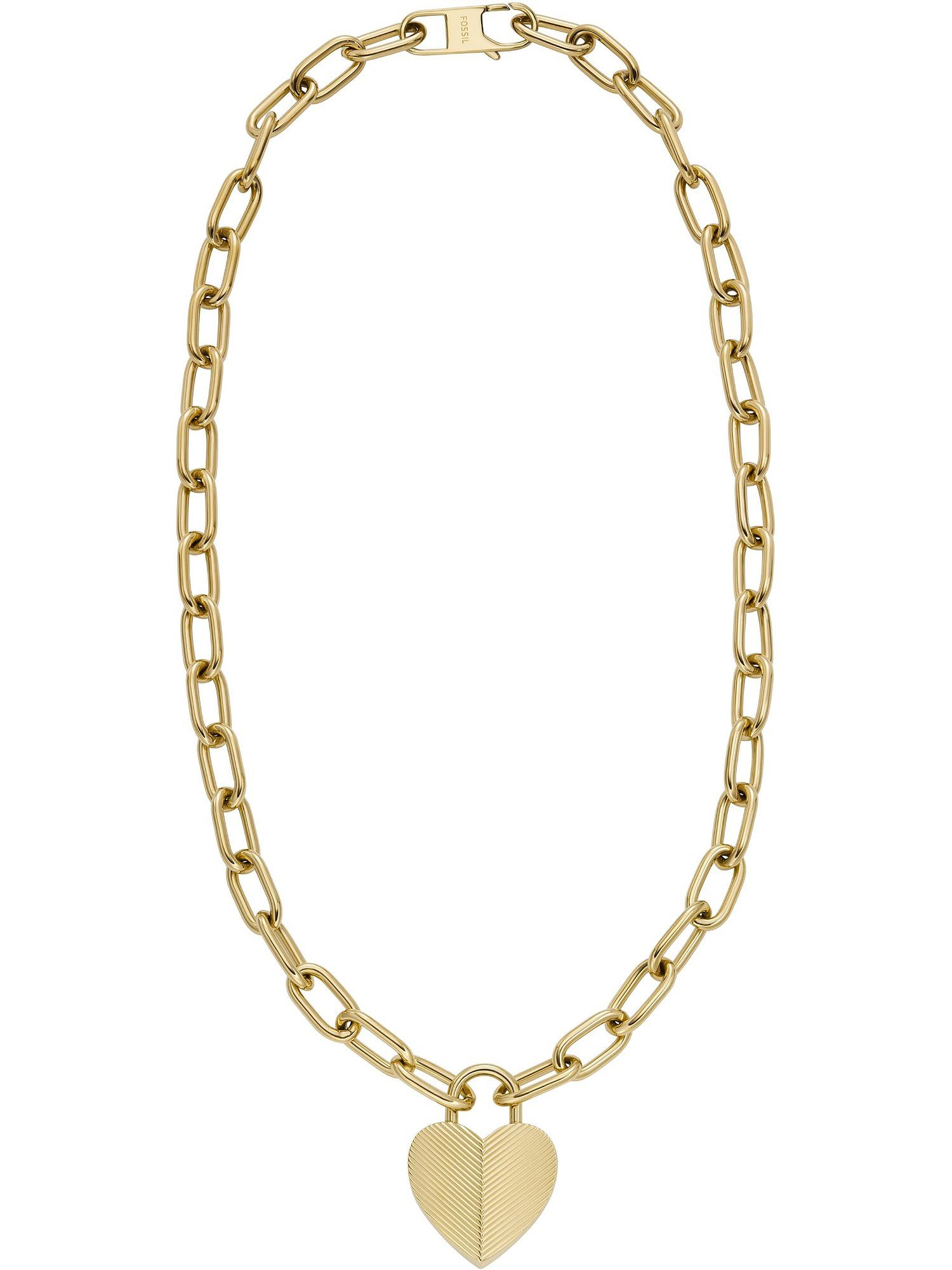 Fossil Collier Fossil Damen-Kette Edelst...