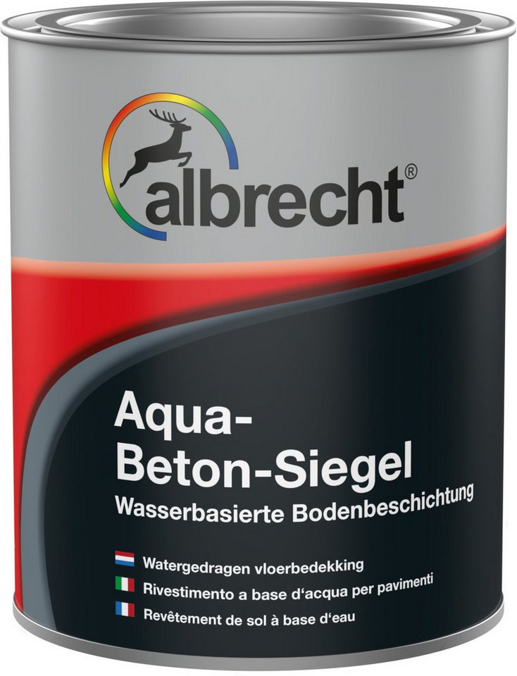 Thumbnail - Lack Albrecht Bodenversiegelung Aqua-Beton-Siegel Bodenbeschichtung Acryl-Beschichtung Matt, Wasserbasiert
