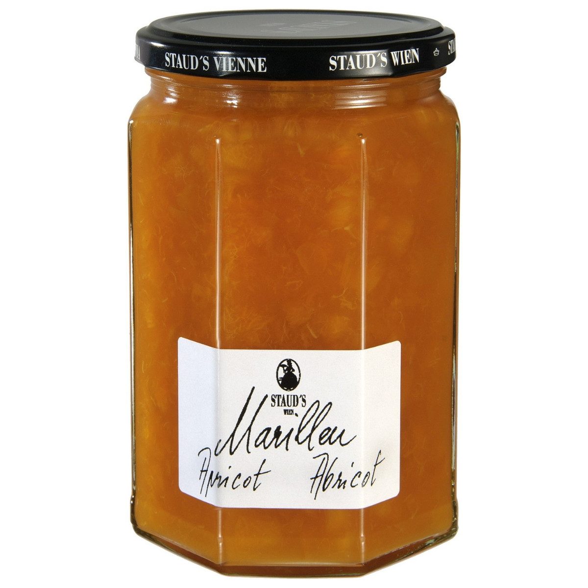 STAUD’S Wien Fruchtaufstrich Staud’s Marille Leichtkonfitüre 635g – 70% Frucht aus Österreich, 1 x 635 g