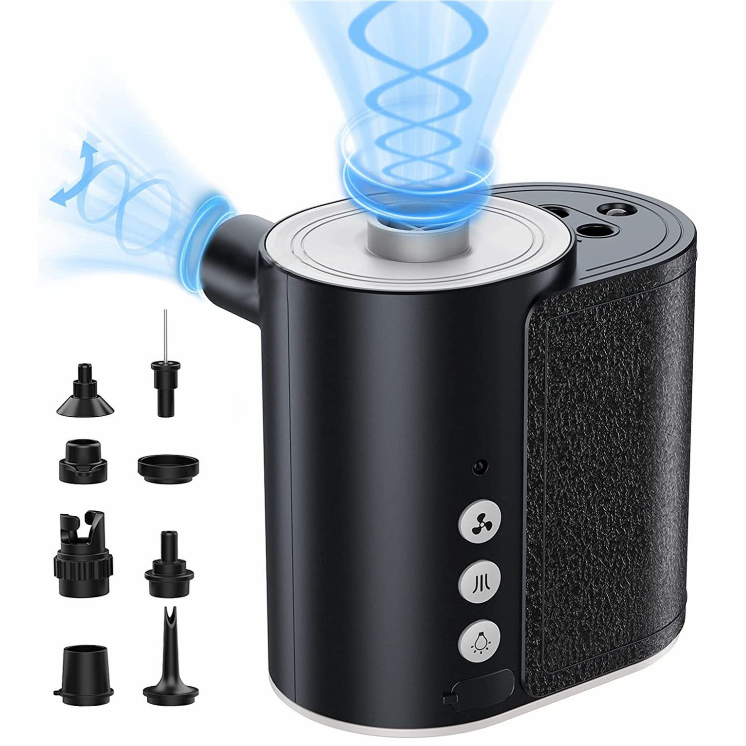 Luftpumpe Elektrische Luftpumpe 2 in 1 für Luftmatratze Pumpe Kabellos Tragbare
