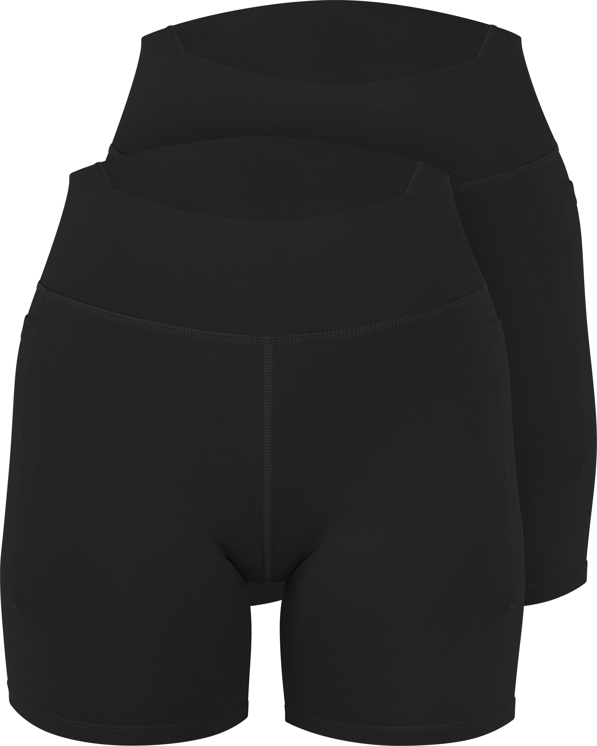 Circle Five Trainingsshorts 2 x Sporthose mit zwei Handytaschen im Set.