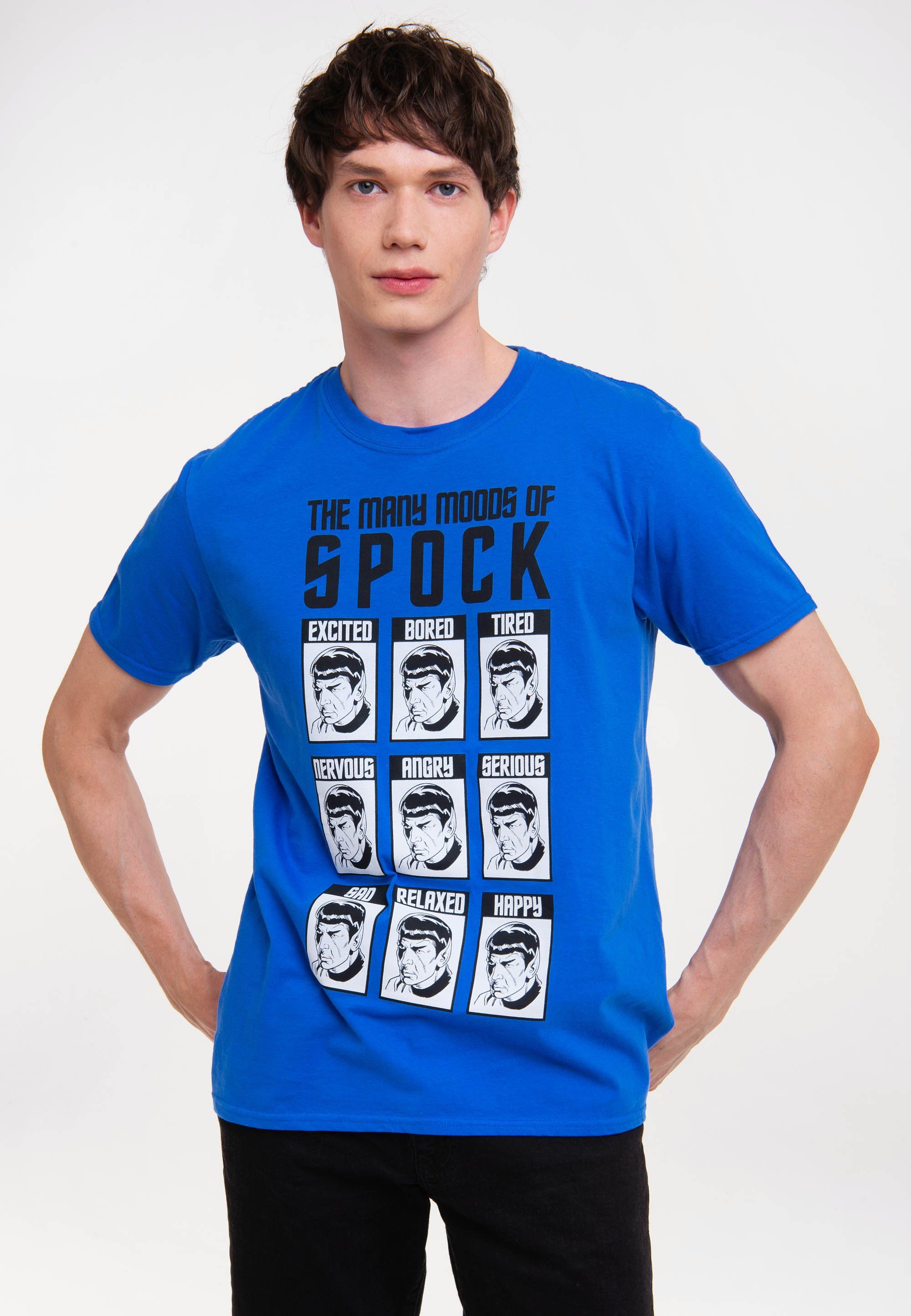 T-Shirt Star Trek - Moods of Spock