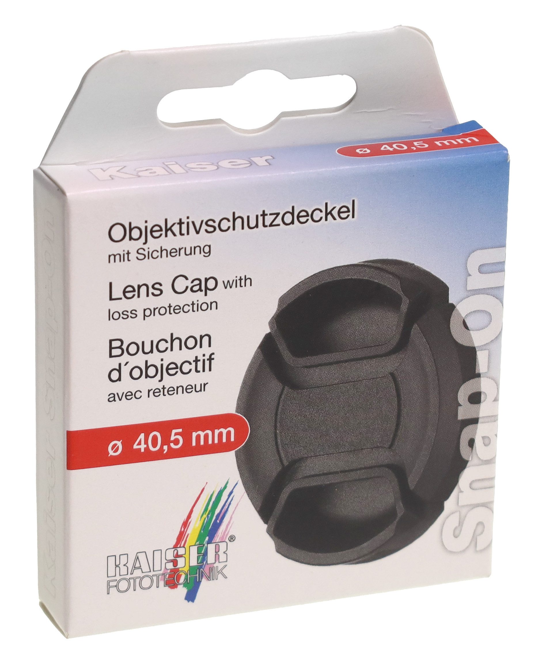 Objektivdeckel Kaiser 6846 Objektivdeckel Snap-On 40,5mm