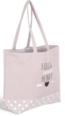 Franz Müller Flechtwaren Einkaufsshopper Follow your Heart, 23,4 l