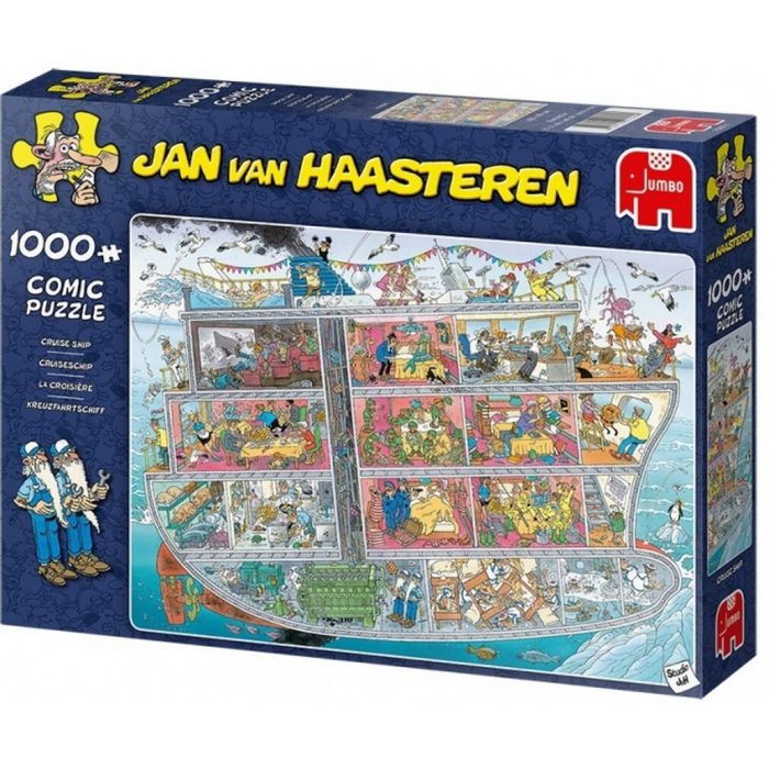 Jumbo Spiel puzzlespiel Jan van Haasteren Cruise Ship 1000 Teile