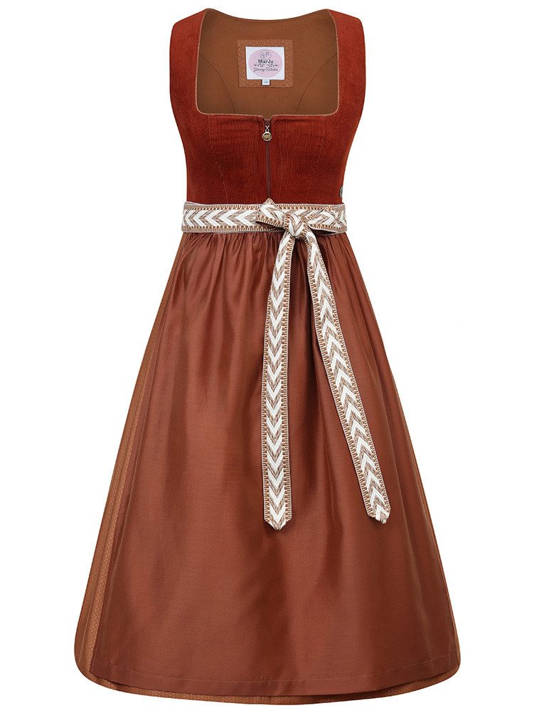 MarJo Dirndl Dirndl Freudensee 70cm Länge bernstein 48