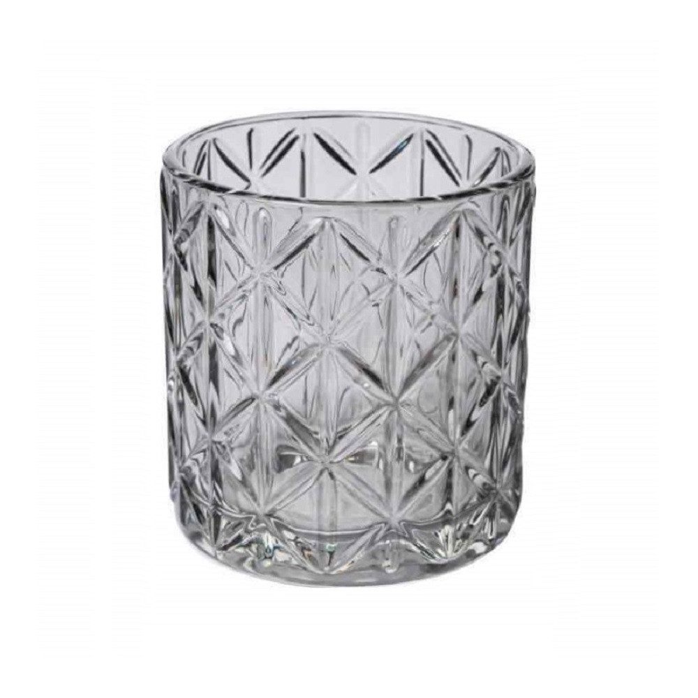 Sandra Rich Windlicht SANDRA RICH, "NOBLE" Teelichthalter, Teelichtglas 8cm