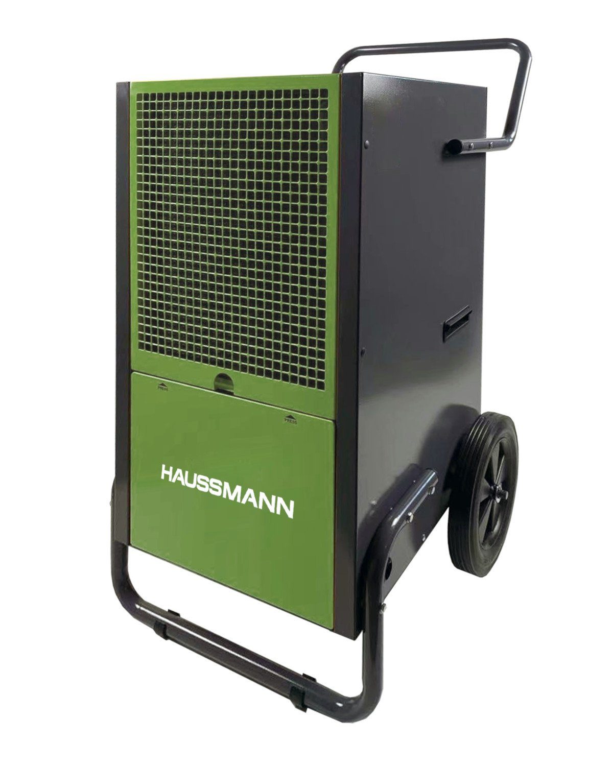 Haussmann Bautrockner Haussmann Bautrockner TR-80 - Hohe Entfeuchtungsleistung 80L/ 24h, für 110 m³ Räume, Entfeuchtung 80,00 l/Tag, Mobil, Zirkulation 680m3/h, Fläche ca. 90-110m2, Regulierbar