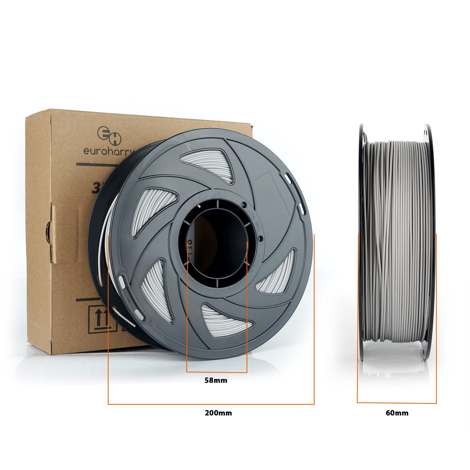 euroharry Filament 3D Filament PETG 1,75mm 1KG verschiedene Farben – Bild 4 von 4