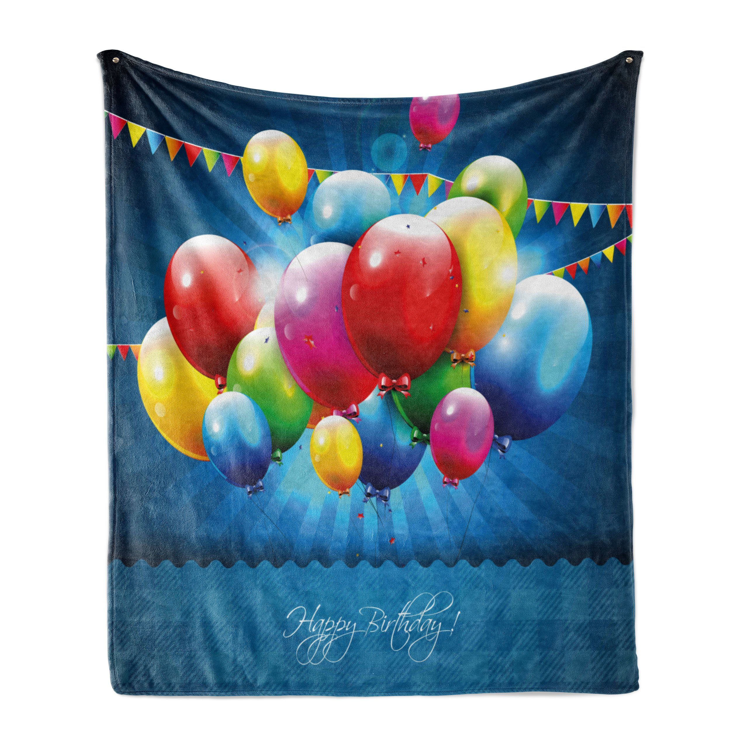 Wohndecke Gemütlicher Plüsch Ballone Vibrierende Abakuhaus, den für und Innen- farbige Außenbereich, Spaß