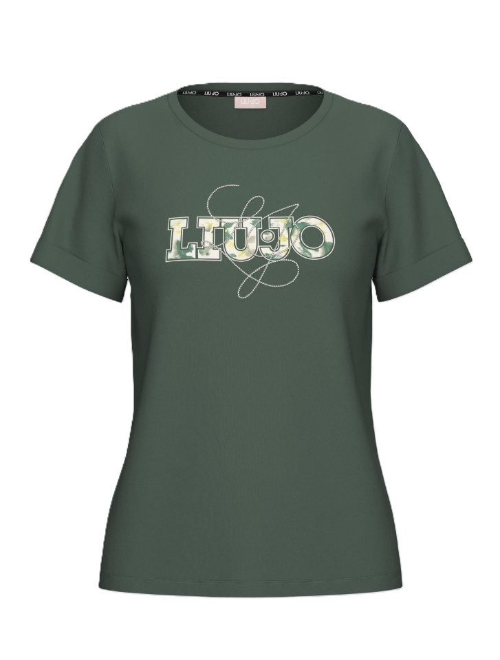 Liu Jo Kurzarmshirt ECS T-SHIRT MODA - Kurzarmshirt Damen - Print T-Shirt